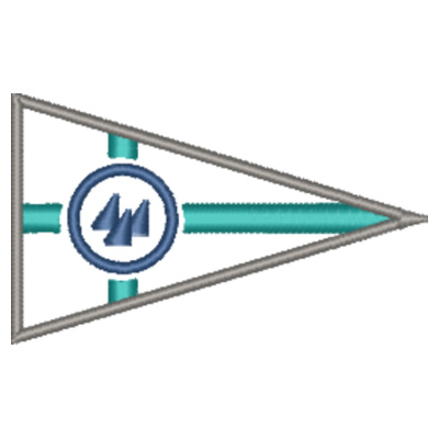 Bruststick Vereinsfarben - Ladies' Polo Stripe Design