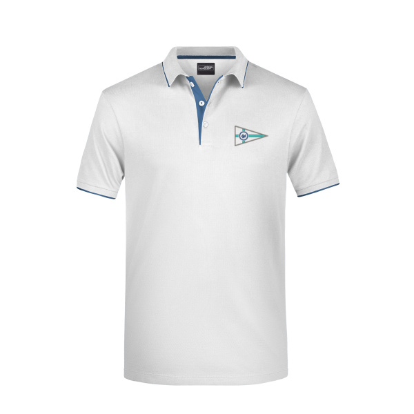 Bruststick Vereinsfarben - Men's Polo Stripe Miniaturansicht