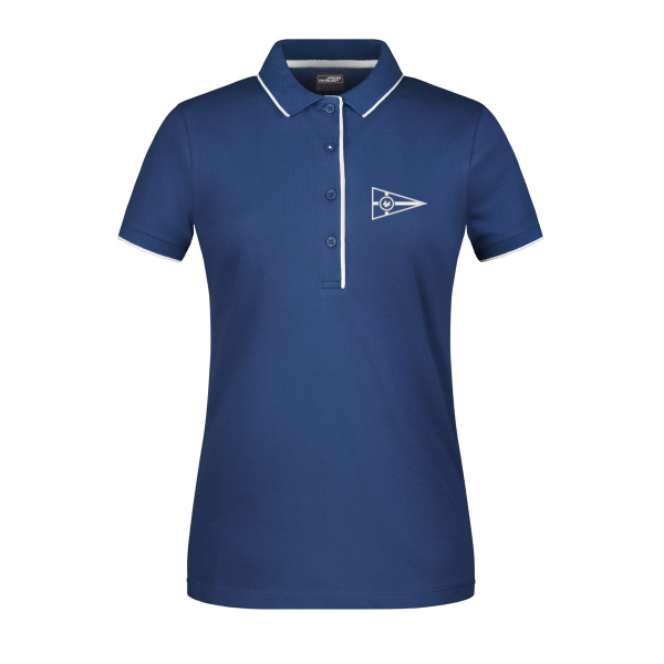 Bruststick weiß - Ladies' Polo Stripe Miniaturansicht